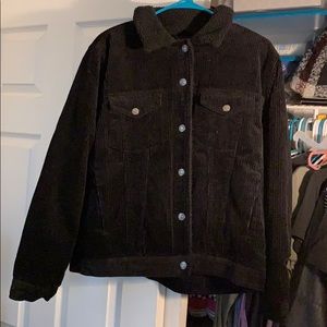 Corduroy Fleece Lined Jacket